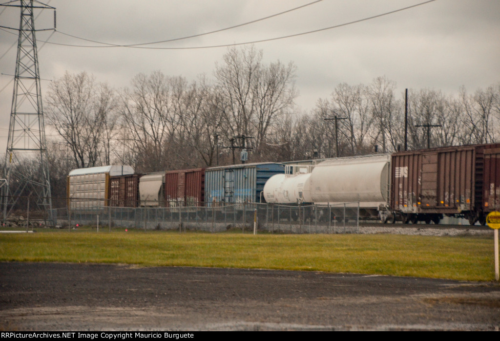 Train arriving to Oakwood yard